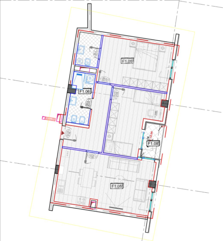 Shitet apartament 2+1 Orbital 3, Bulevardi i Ri