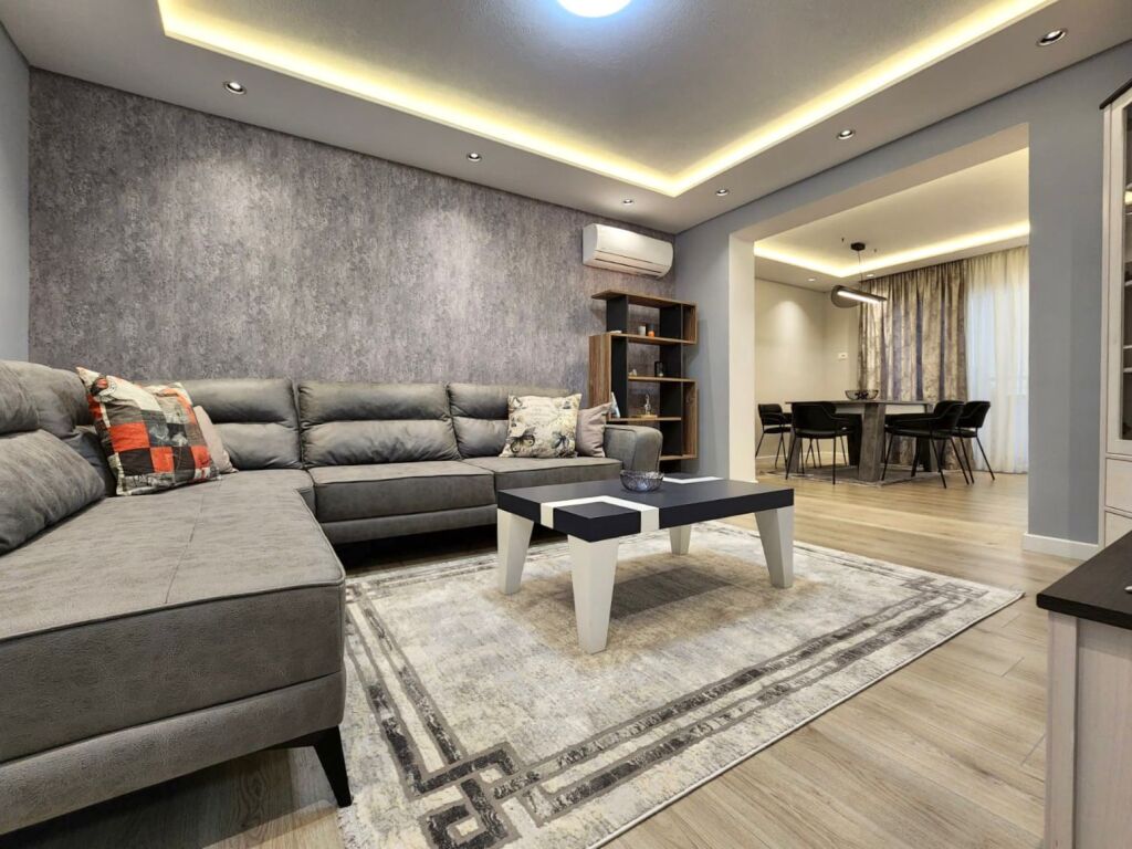 In Affitto: 2+1 🔑 Moderno &amp; Nuovo 📍 BLLOK/GARDA - Super Investimento (4° Piano Non Ultimo) - 75.000 Leke/Mese