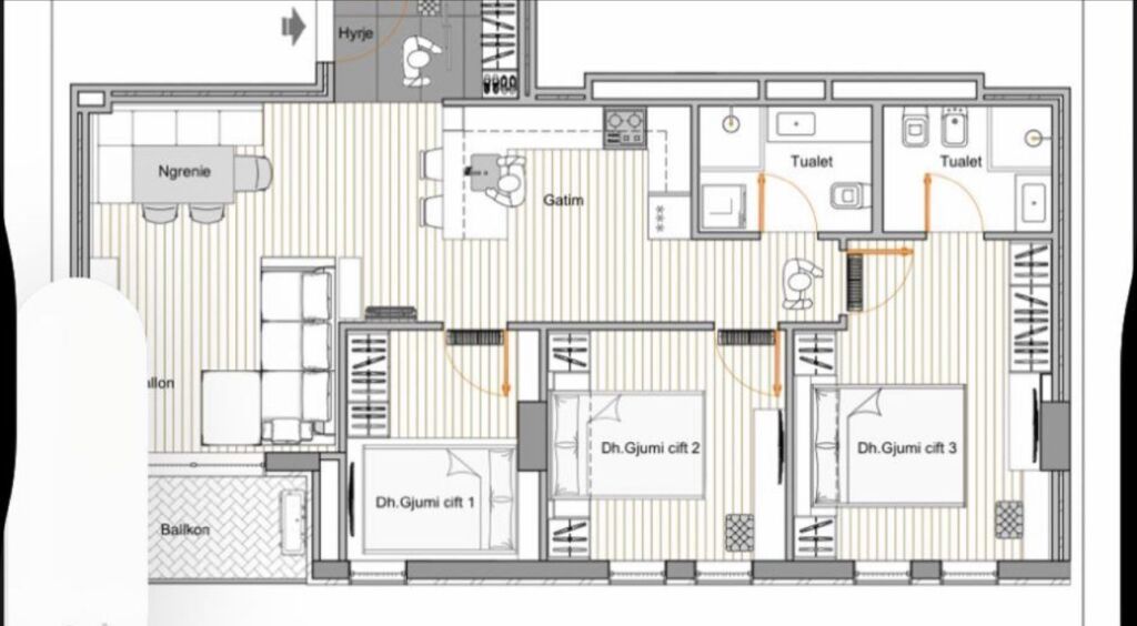 Appartamento 3+1 in vendita Univers City