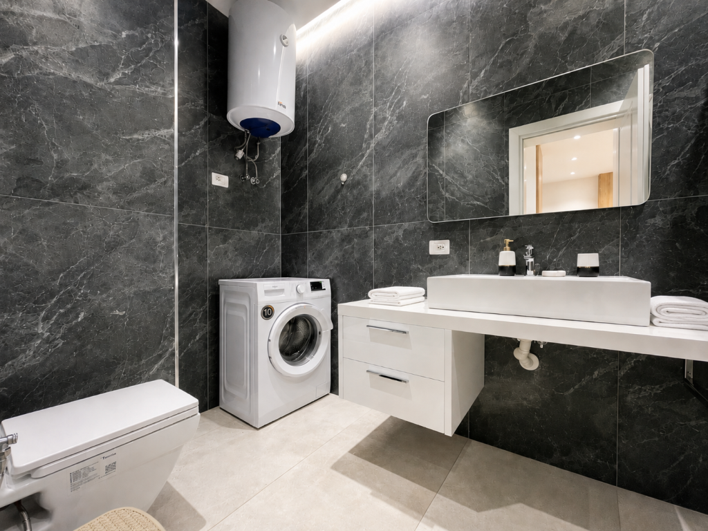 Shitet apartament 1+1 i mobiluar ne Golem