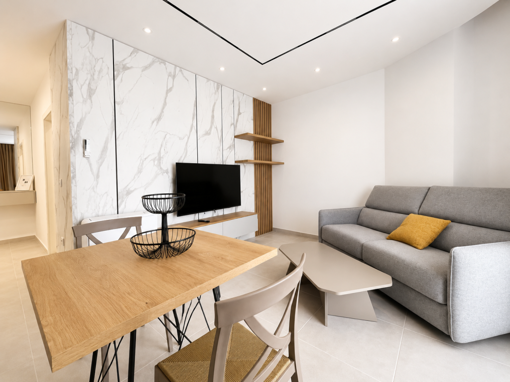 Appartamento 2+1 Arredato in Vendita con Vista Mare - Golem