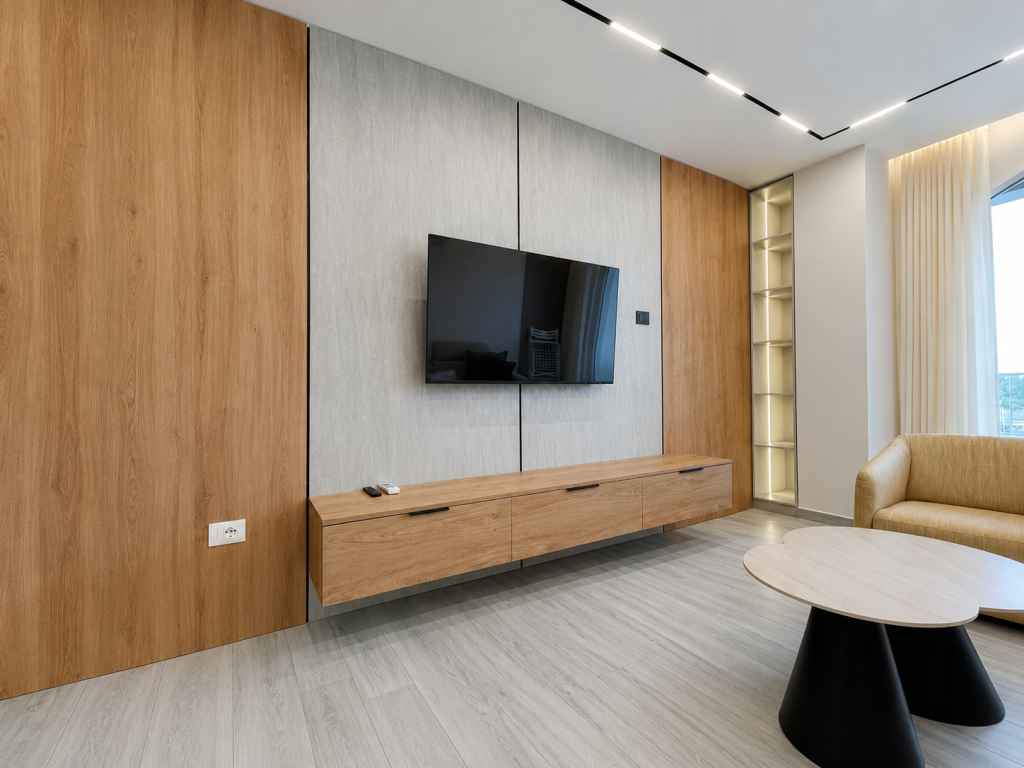 Shitet Apartament 1+1 i Mobiluar me Ballkon - Qerret, Kavaje