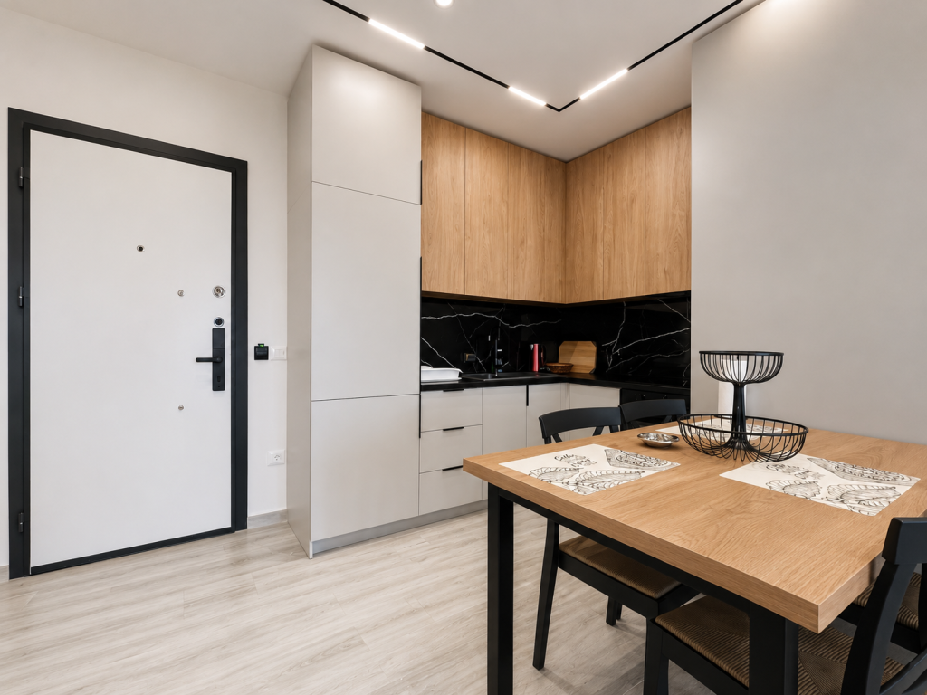 Shitet Apartament 1+1 i Mobiluar me Ballkon - Qerret, Kavaje