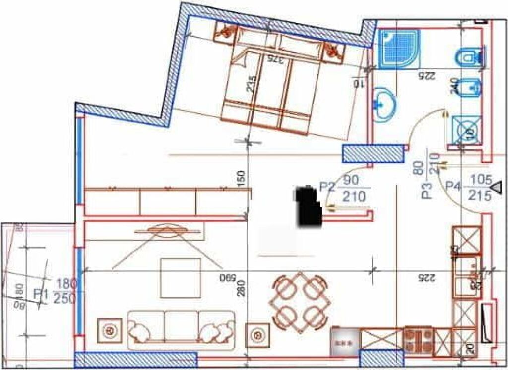 Apartament Ne Shitje 1+1 Ne Paskuqan (ID B110590) Tirane - Widok 2