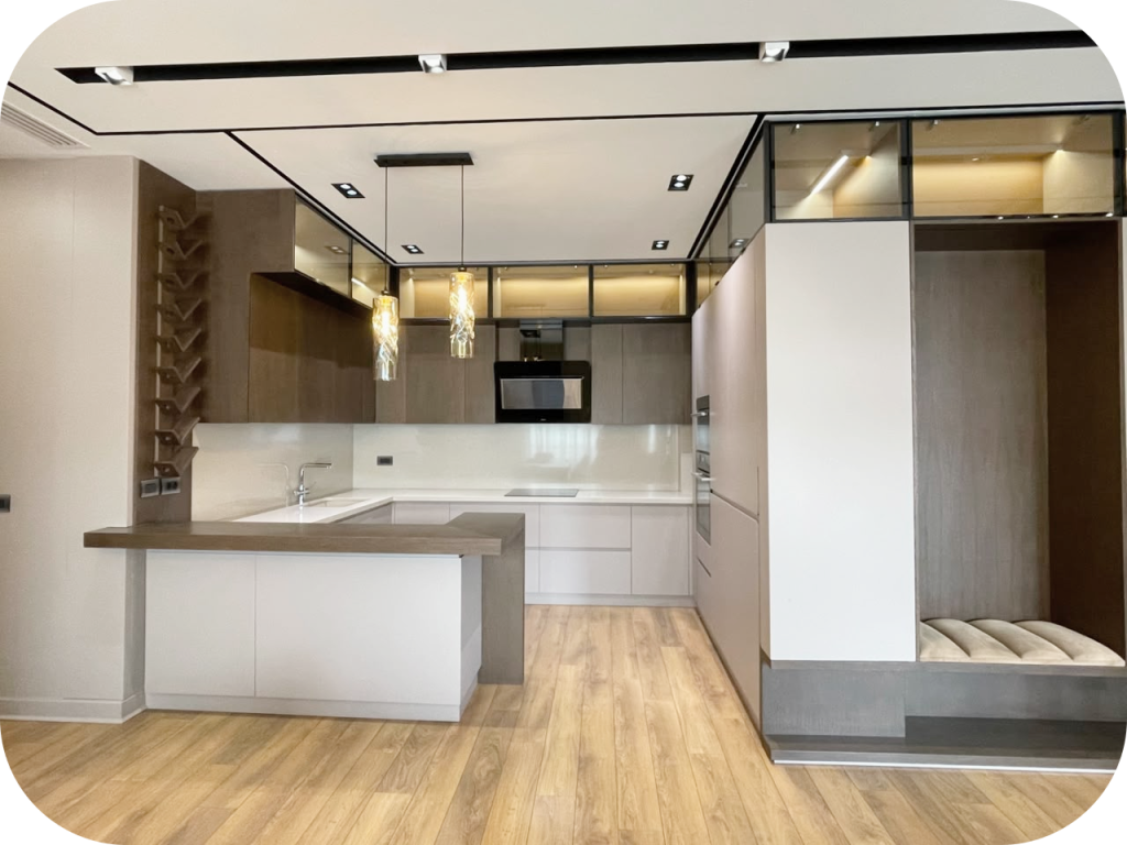 APARTAMENT LUKSOZ 2+1+2 + PARKIM / KOMPLEKSI DELIJORGJI