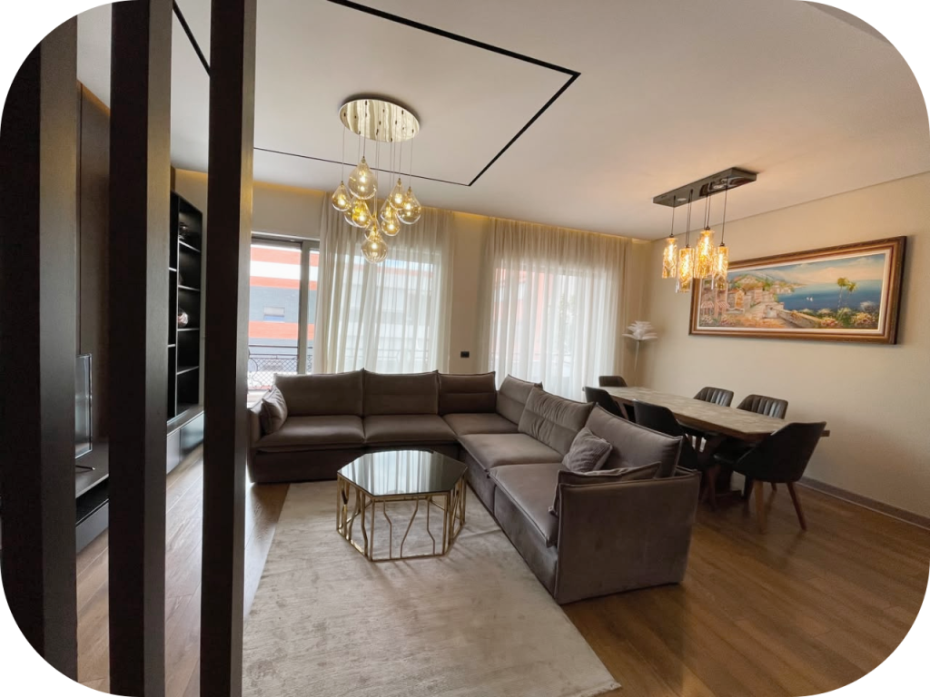 APARTAMENT LUKSOZ 2+1+2 + PARKIM / KOMPLEKSI DELIJORGJI