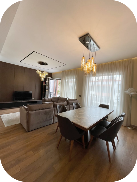 APARTAMENT LUKSOZ 2+1+2 + PARKIM / KOMPLEKSI DELIJORGJI