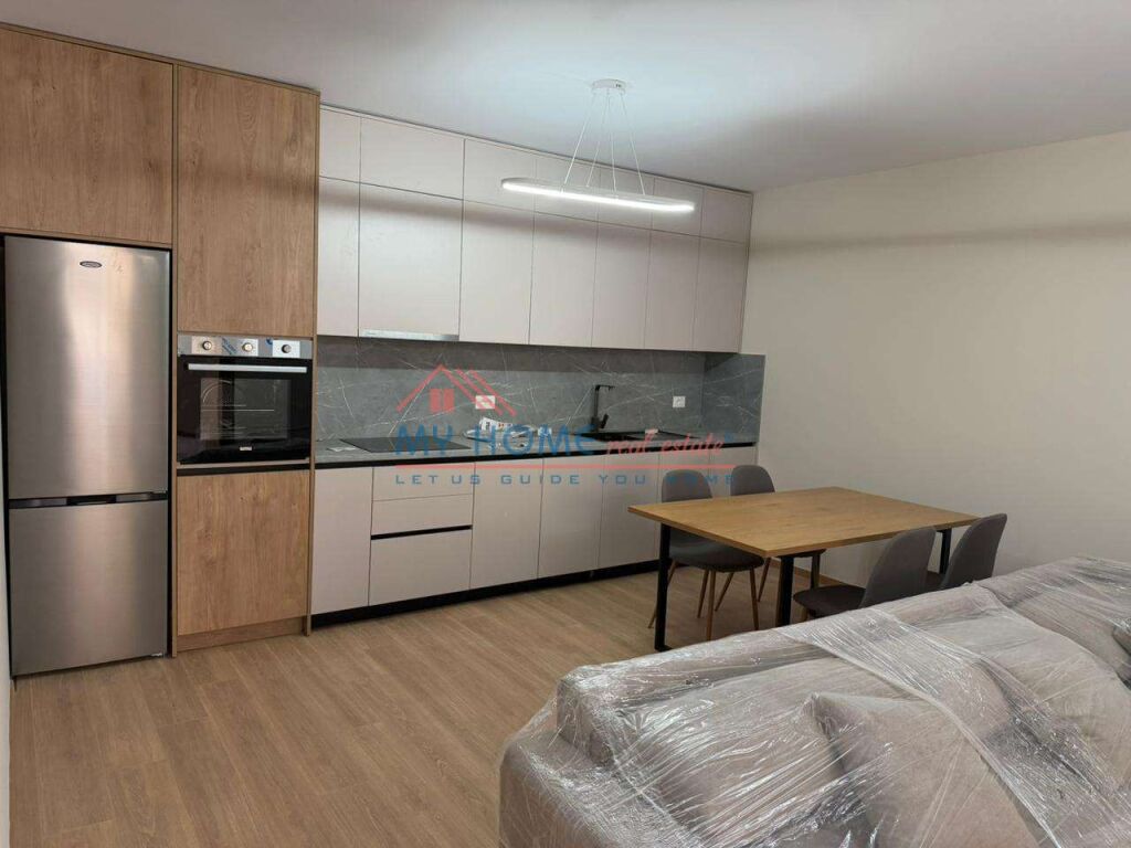 Apartment 1+1+Veranda for rent at Artificial Lake in Tirana