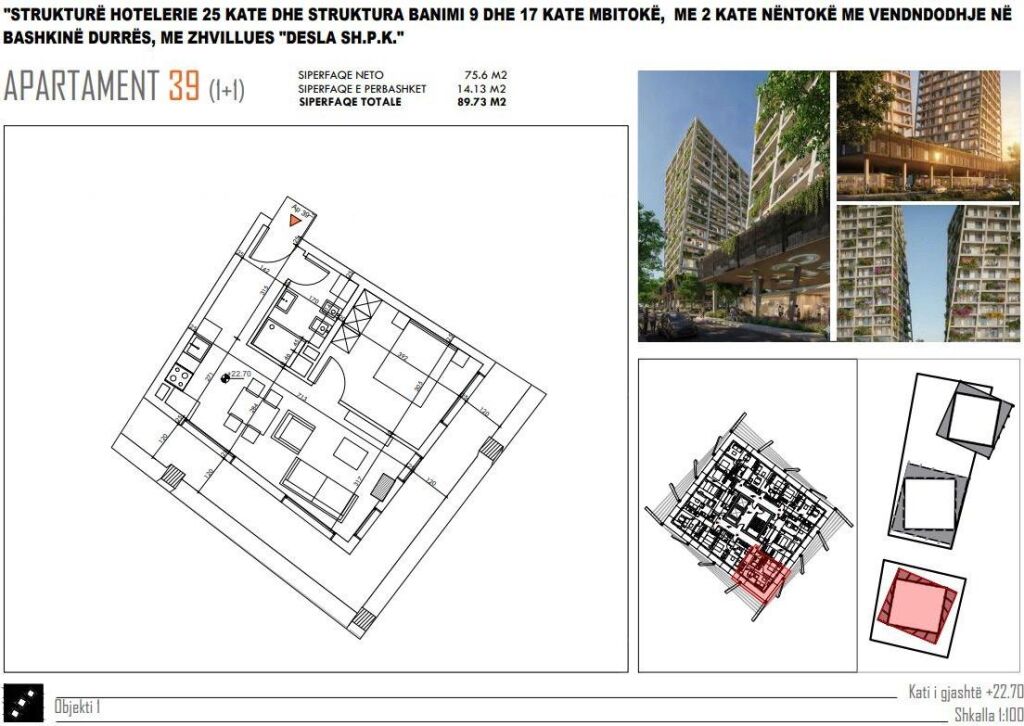 SALES START AT DESLA TOWER RESIDENCE, BEACH, DURRES!