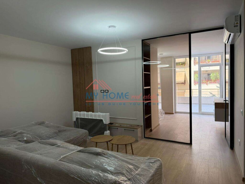 Apartment 1+1+Veranda for rent at Artificial Lake in Tirana