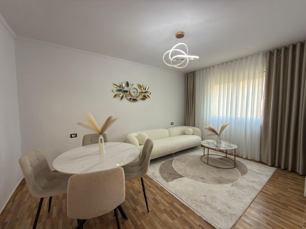 Exclusive, a luxurious 1+1 apartment newly furnished is for rent in the Allias area, Tirana