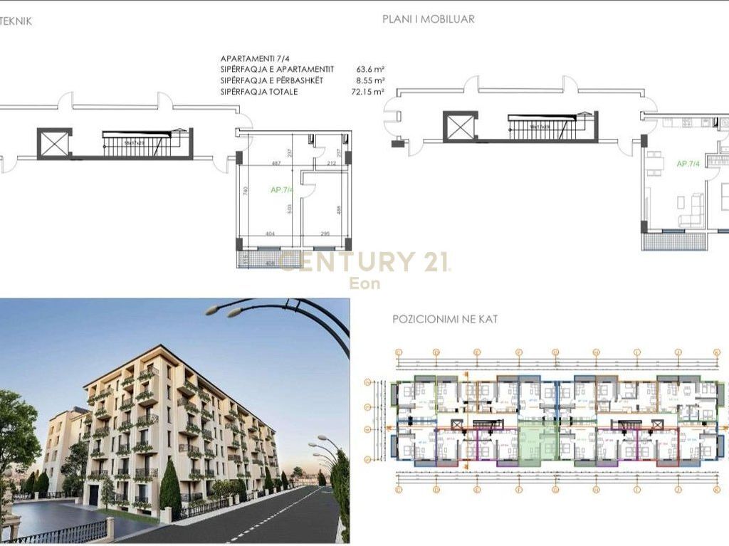 1000€/M2 ! SHITET APARTAMENT 1+1 NDERTIMI I RI PRANE HOTEL FLOWER, GOLEM !!!
