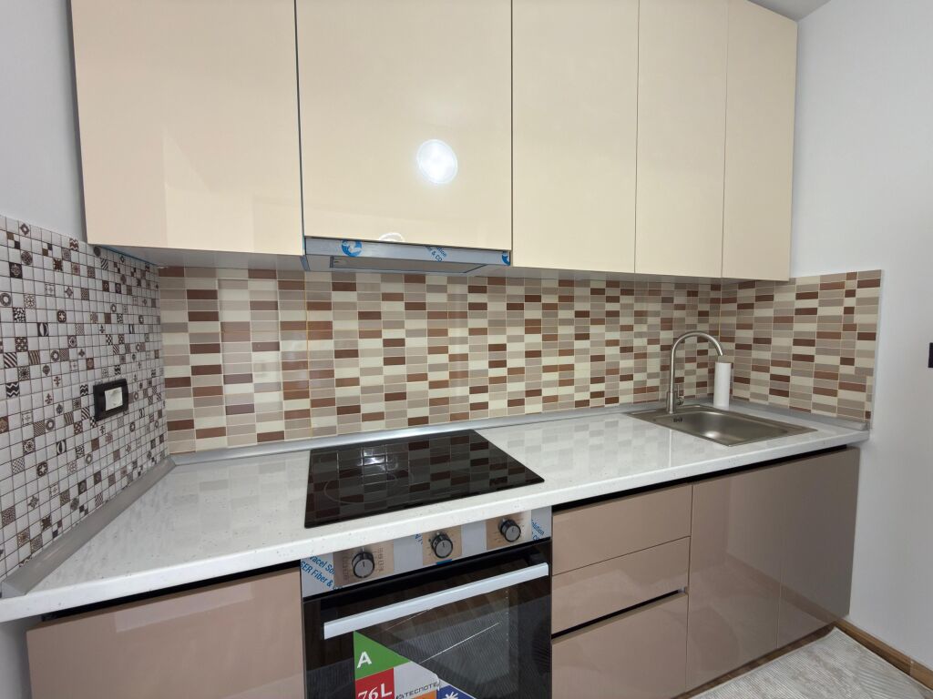 Exclusive, a luxurious 1+1 apartment newly furnished is for rent in the Allias area, Tirana