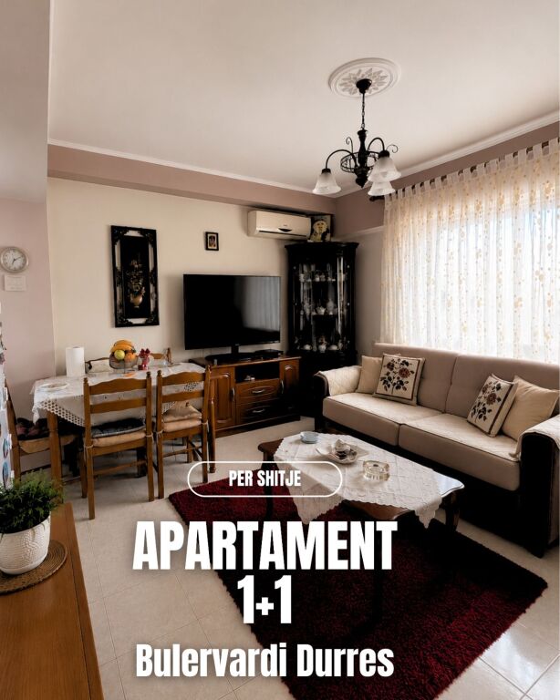 🏡 Apartment 1+1 for Sale - Main Boulevard, Durrës