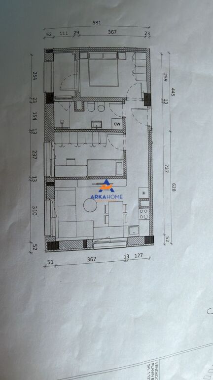 VENDESI APPARTAMENTO 1+1+BALCONE "RESIDENZA KADIU,ALI DEM" 114080 EURO