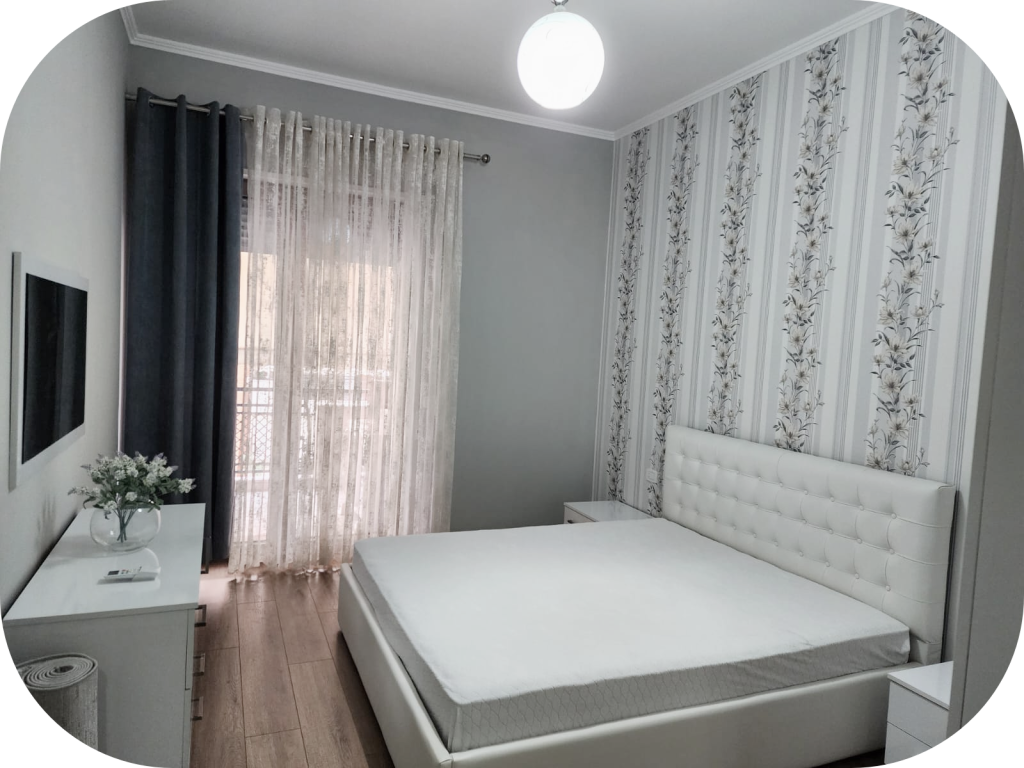 FOR RENT  APARTMENT 1+1 + PARKING SPACE  Delijorgji Complex, Tirana