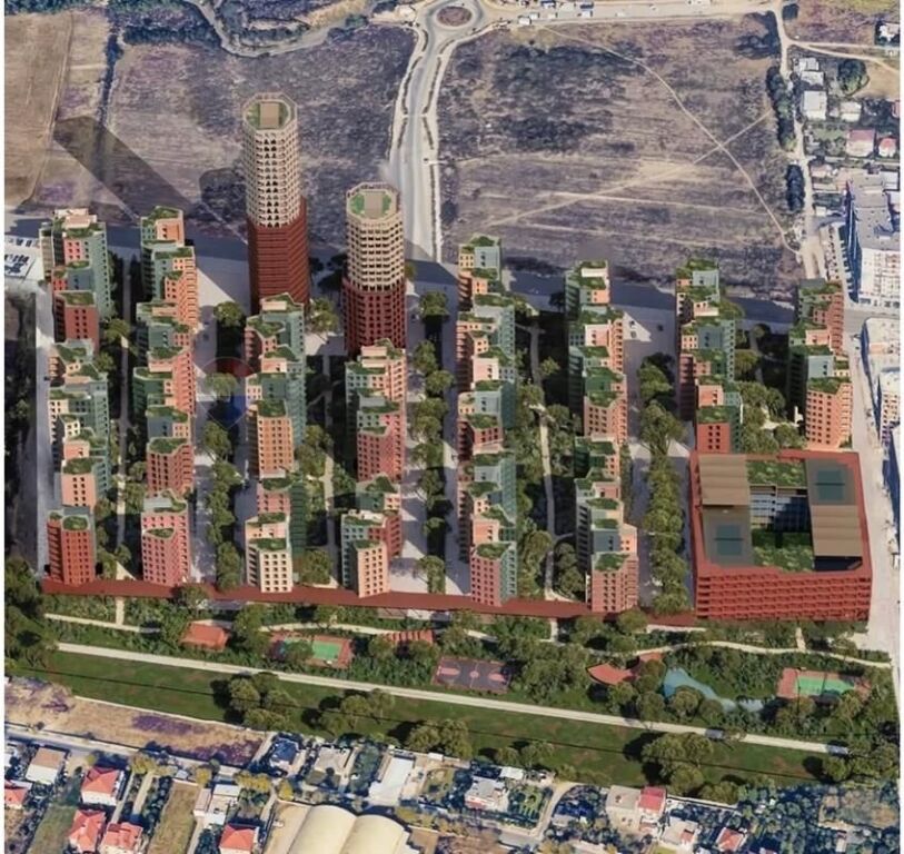 SHITET APARTAMENT 1+1 TE RIVERPARK