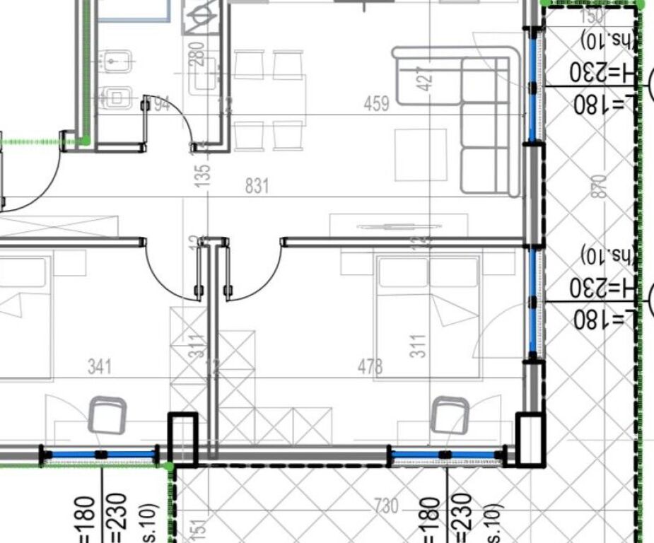 🏡 Apartments 2+1 for Sale – Kodra e Diellit Residence 2 (East)