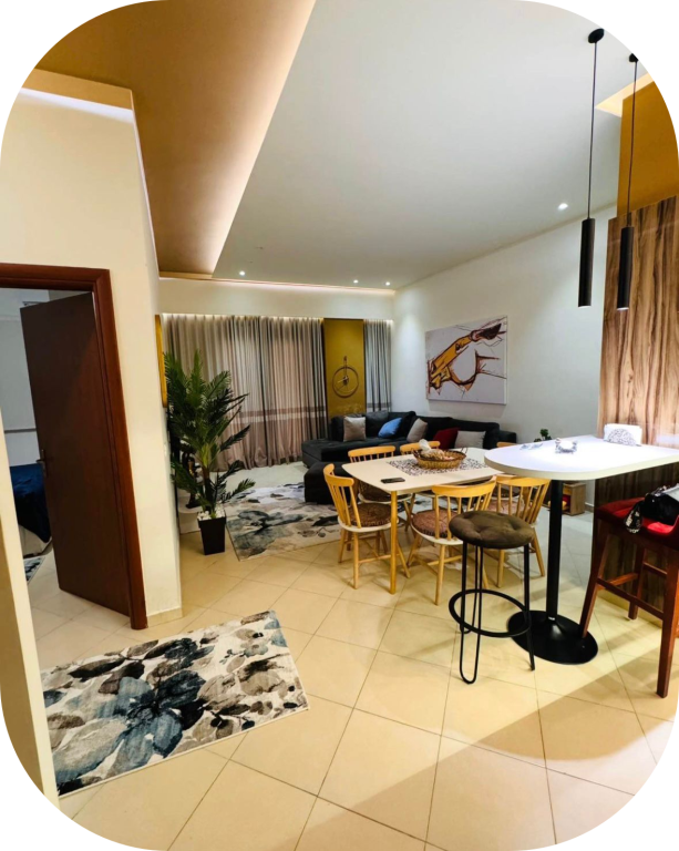 AFFITTASI 1+1 + POSTO AUTO 📍 Vicino a Kodrës së Diellit – Via Bill Klinton