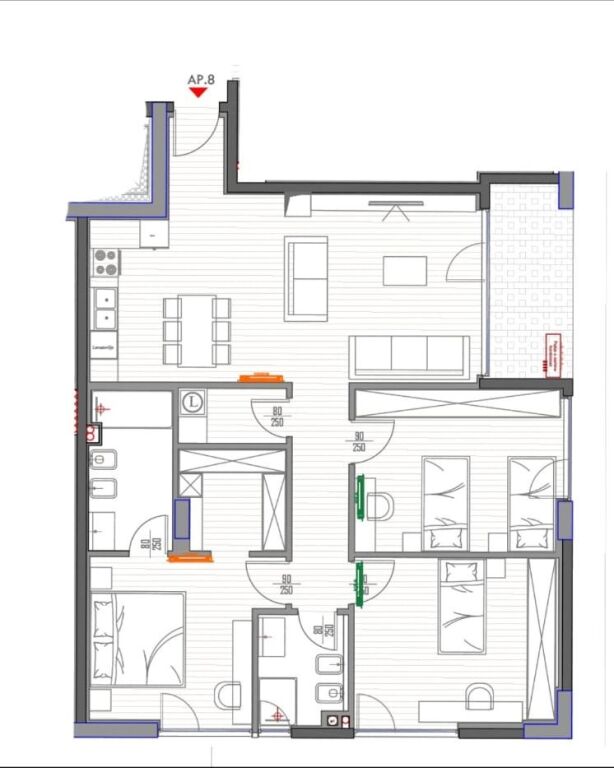 In vendita, Appartamento 3+1+2, Forest Residence, Lago Secco.