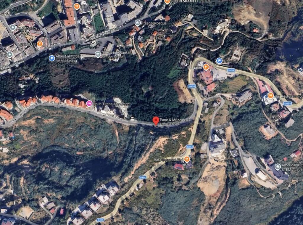 TERRENO IN VENDITA 182 M + EDIFICIO - VIA DAJT, TIRANA