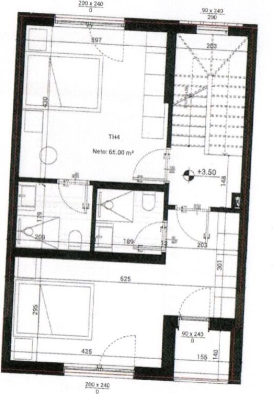 Vile 4-Kateshe per shitje tek Park Houses ne Mjull-Bathore.