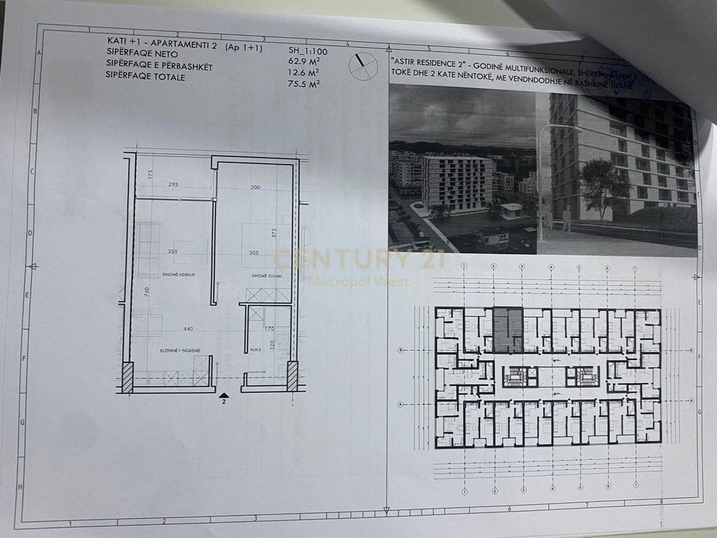 SHITET APARTAMENT 1+1 NË "Astiri Residence 2" 108,600 €