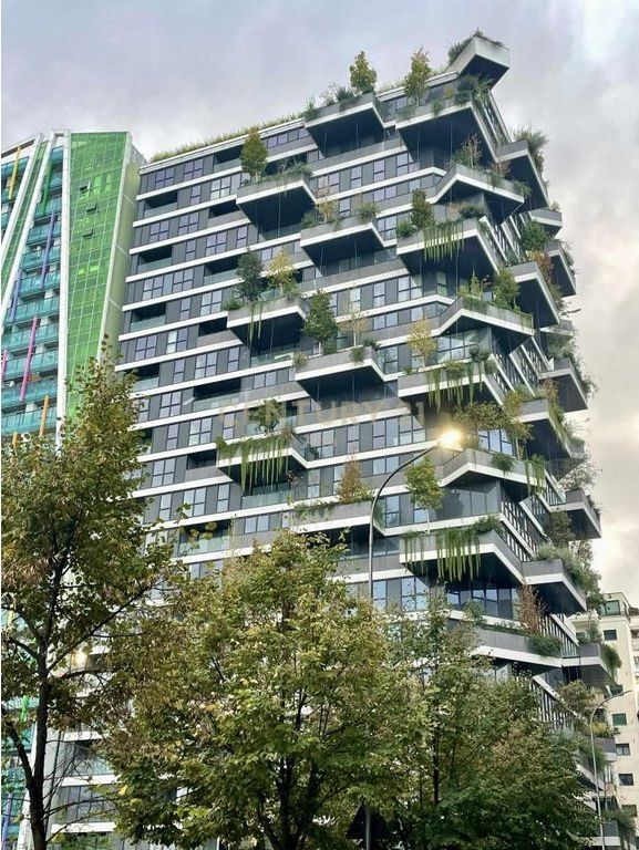 Premium Space in Vertical Forest Tirana – 474.61m² | Floor 1 | Facade with Visibility