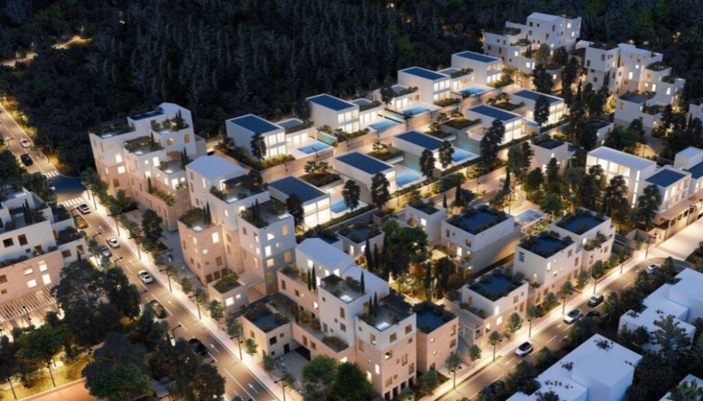 Apartament 1+1 per shitje tek Square Village Residence ne Dhermi.