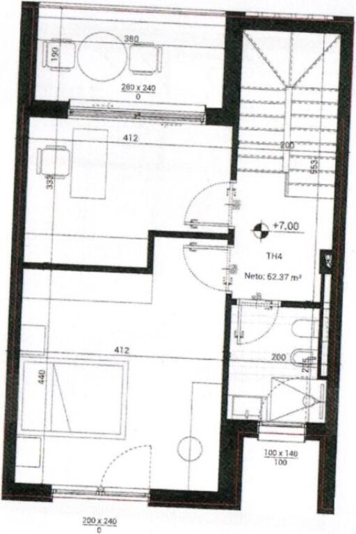 Vile 4-Kateshe per shitje tek Park Houses ne Mjull-Bathore.