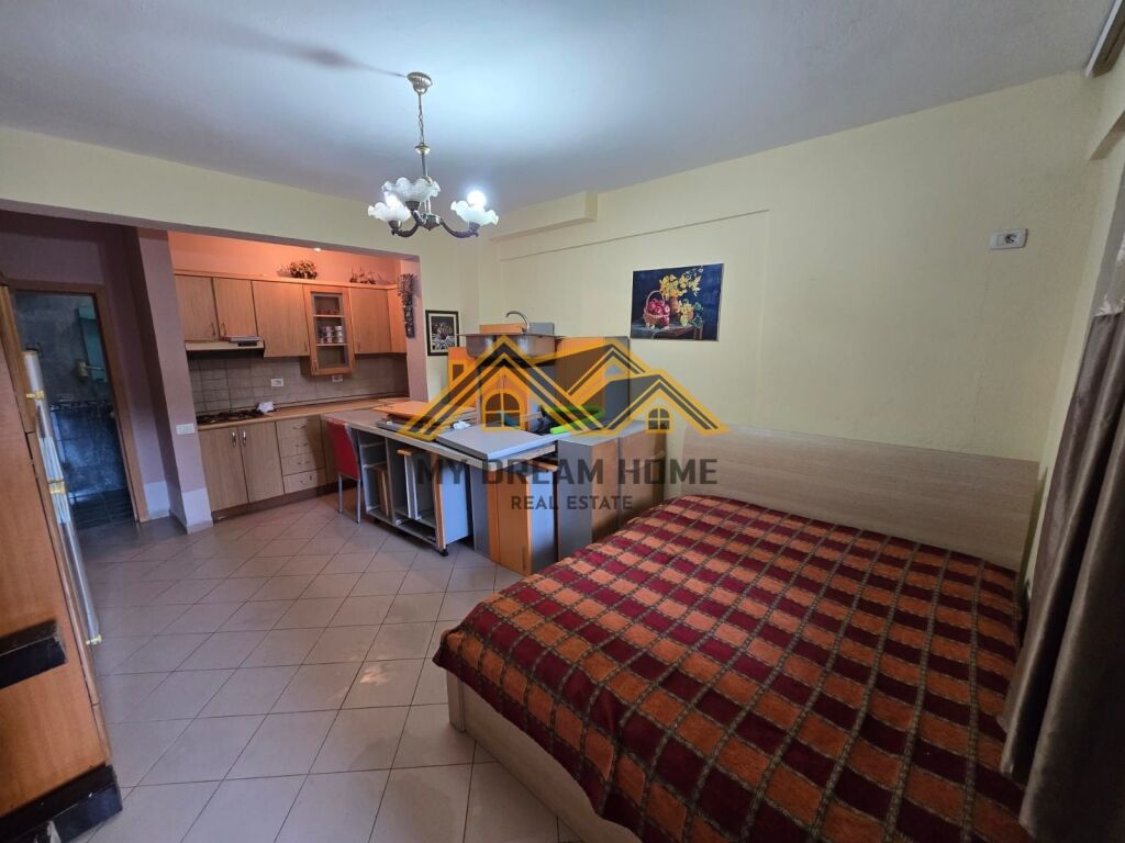 STUDIO APARTMENT FOR SALE WITH YARD – SHKËMBI I KAVAJËS, SECOND LINE TO THE SEA