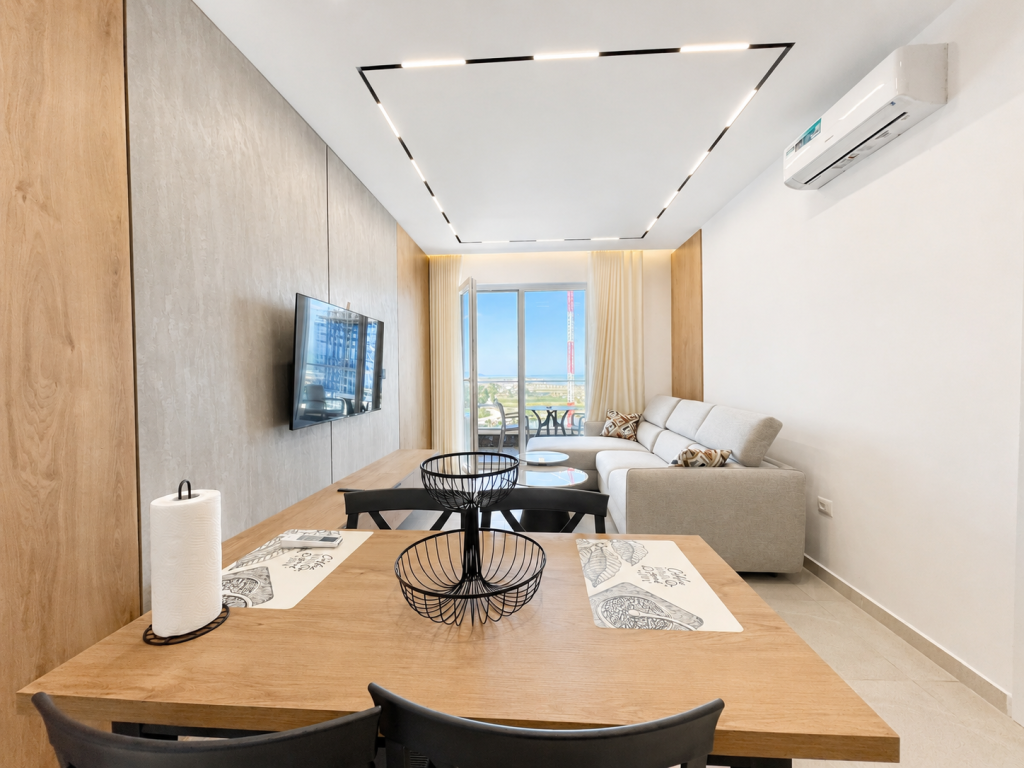 Shitet Apartament 1+1 i Mobiluar me Ballkon në Qerret, Kavajë