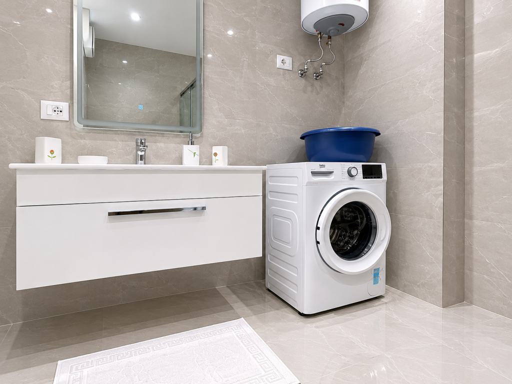 Shitet Apartament 1+1 i Mobiluar me Pamje Deti - Qerret, Kavaje