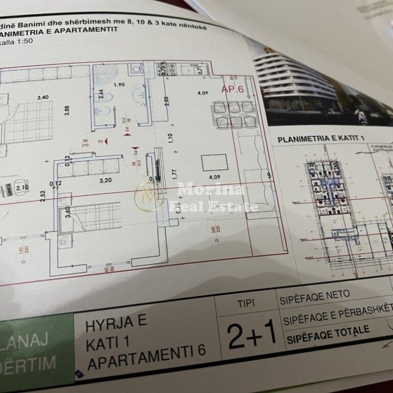 Shitje | Apartament 2 + 1 | Yzberisht | 160000 €