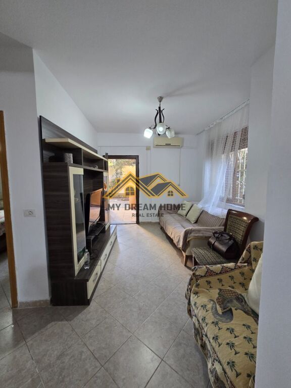 FOR SALE 1+1 APARTMENT WITH YARD – SHKËMBI I KAVAJËS, SECOND LINE TO THE SEA
