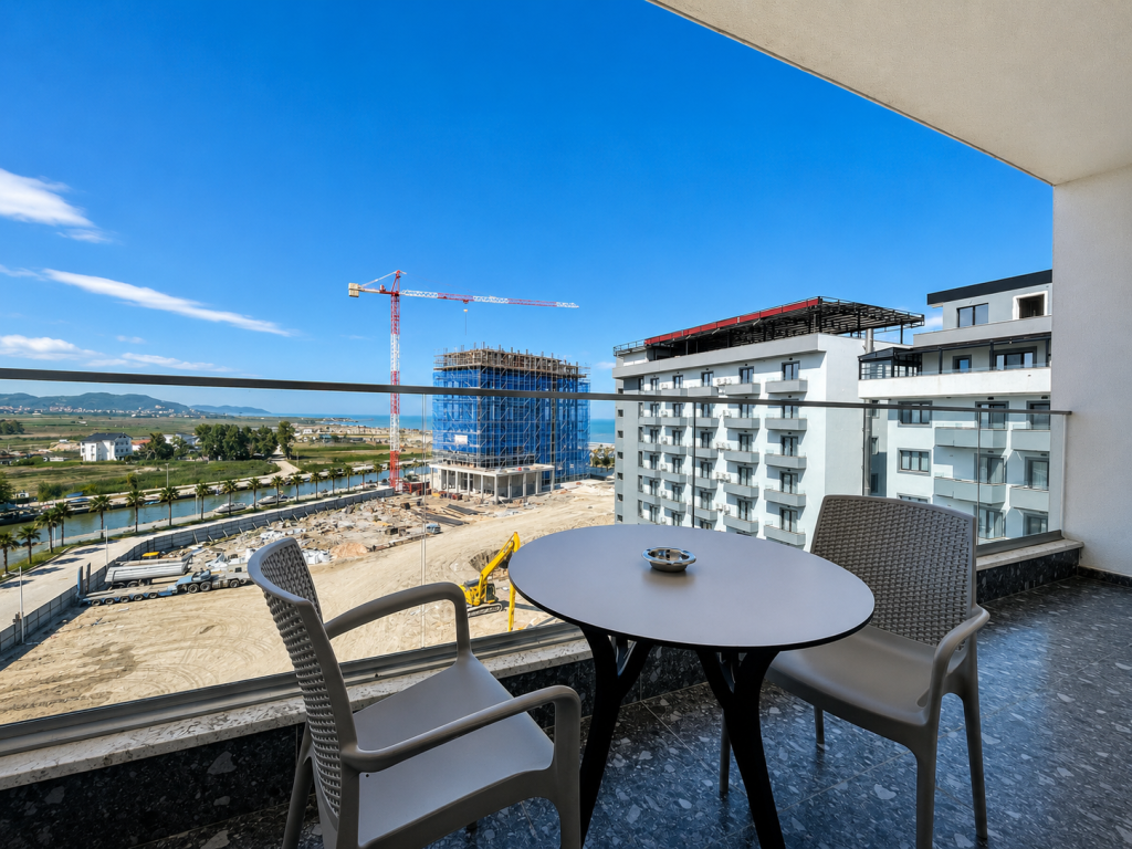 Shitet Apartament 1+1 i Mobiluar me Ballkon në Qerret, Kavajë