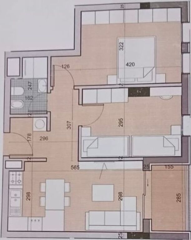 Apartment 2+1 for sale at Univers City!