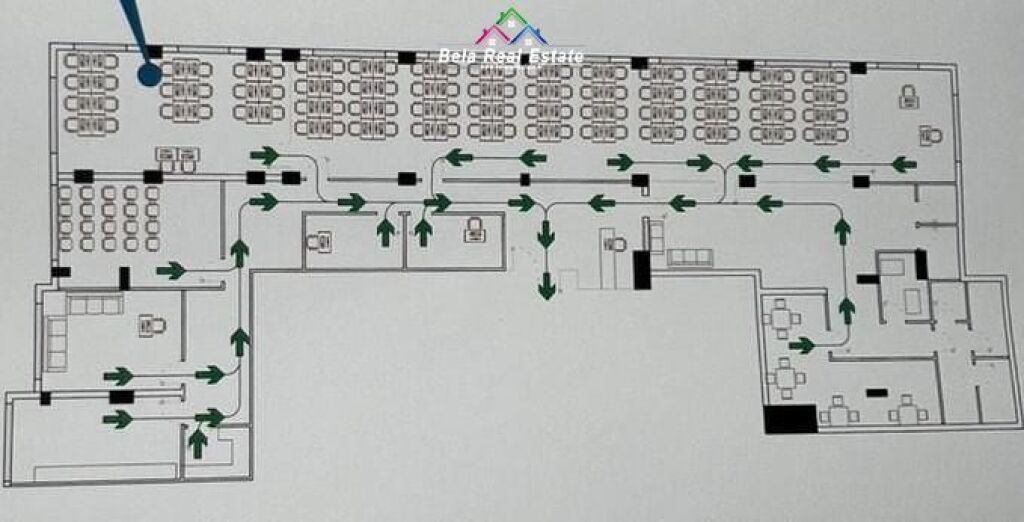 Ufficio In Affitto Presso Lo Stadio Dinamo (ID BZ2979) Tirane