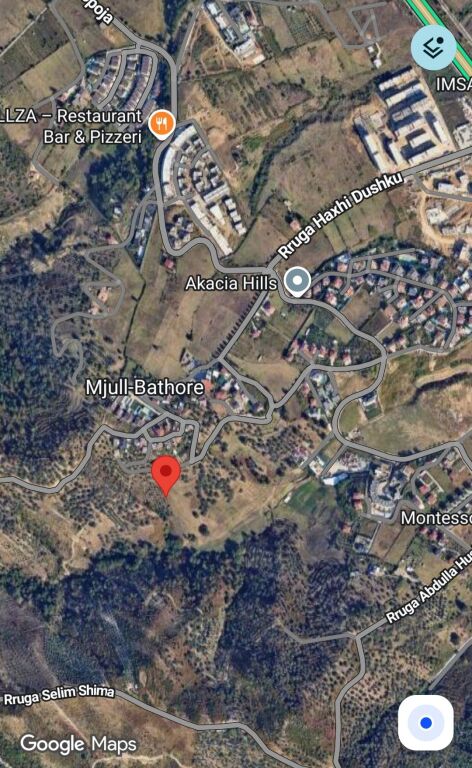 LAND FOR SALE 9000 M - MJULL-BATHORE, TIRANE