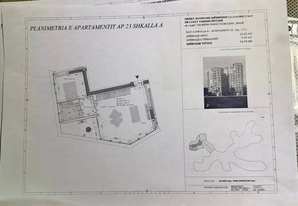 FOR SALE APARTMENT 1+1 - Coral Building, Paskuqan, Tirane