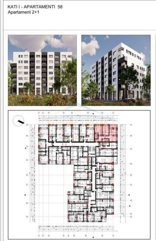 In vendita, Appartamento 2+1+2, Paskuqan, Tirane