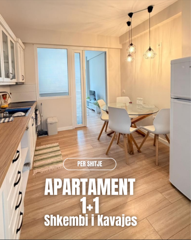 For Sale Apartment 1+1 – Kavaja Rock | First Line with Sea