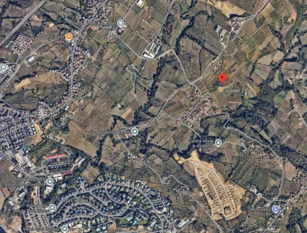 TERRENO IN VENDITA 2714 M2 - Lunder, Tirane