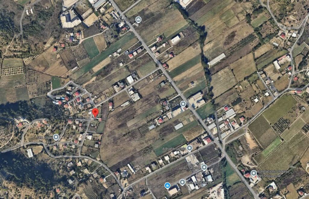 Terreno in vendita a Prush, Tirana – 1.250 m²