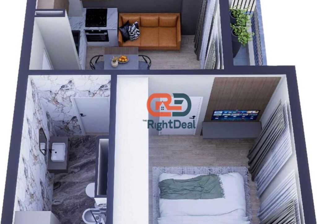 In Golem, At Residenca Miami Sun, Apartment 1+1 For Sale, Very Close To The Sea, Ideal For Living Or Investment!!!