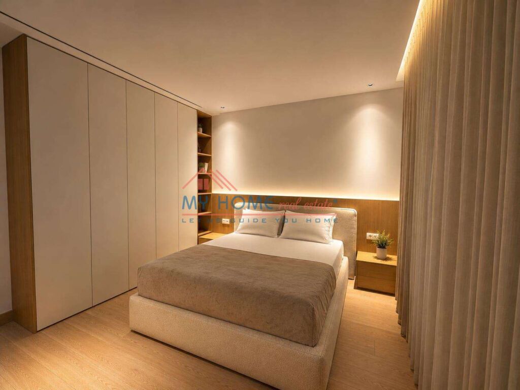 Apartament 1+1+ Post Parkimi me Qira rruga Sulejman Delvina Tirane