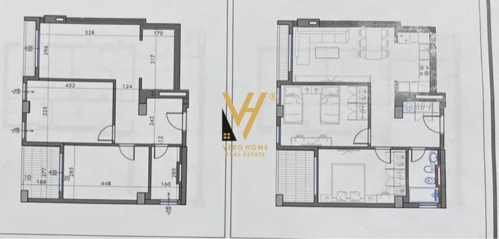 SHITET APARTAMENT 2+1+BLK ME QIRA TEK ISH PROFARMA 143.000 EURO