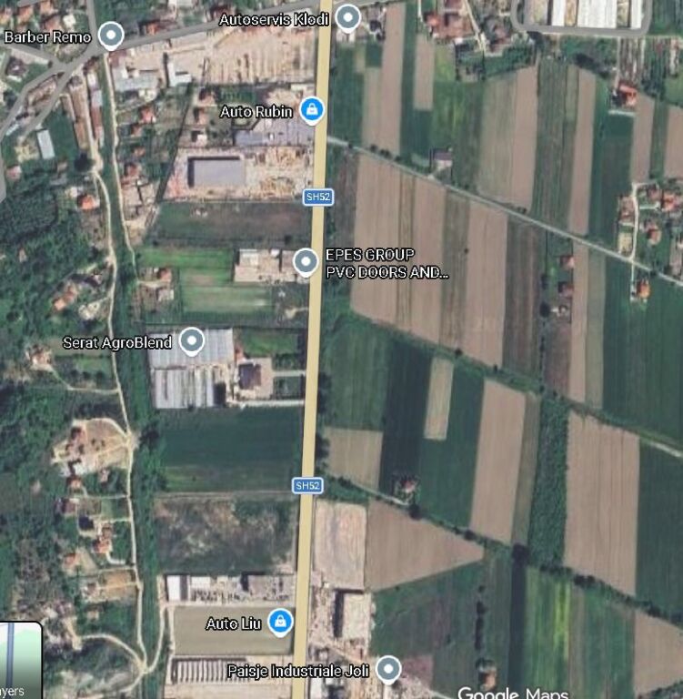 Terreno in vendita a Fushe Preze/ Lungo la strada dell'autostrada