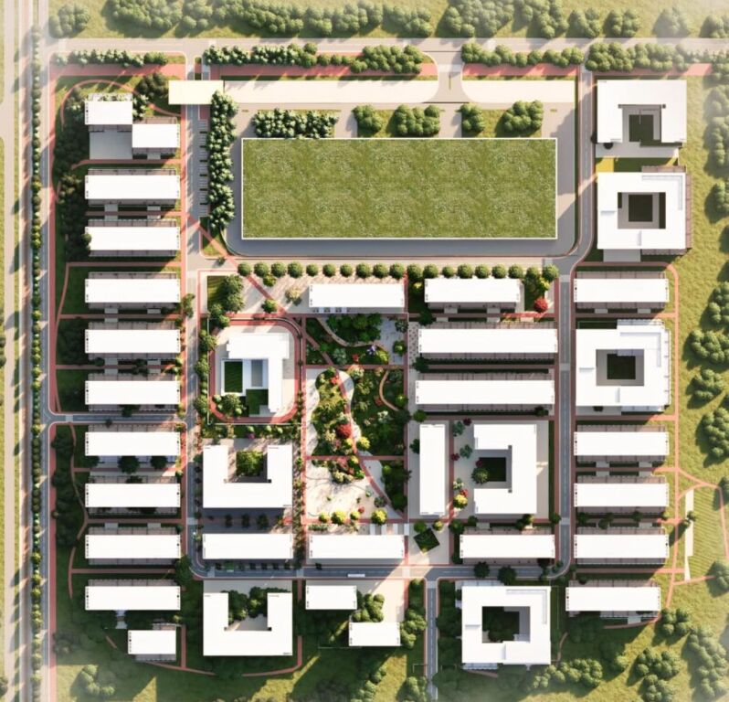 Shitet 1+1+parkim Tek Univers City 98.000€