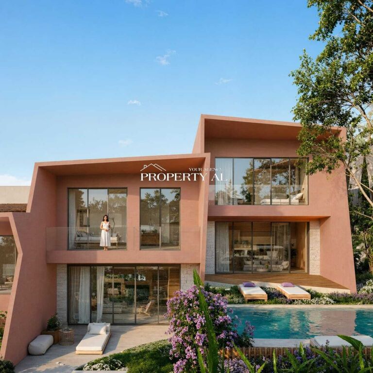 2-Storey Villa with Sea View and Private Pool in Radhimë